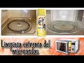 SI TÚ HORNO DE MICROONDAS ESTÁ MANCHADO A PROFUNDIDAD PRUEBA ESTO| METODO 100% EFECTIVO | NANY