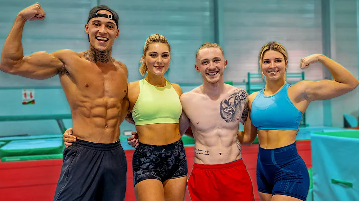 Fitness Couples Gymnastics Challenge... Without Pr...