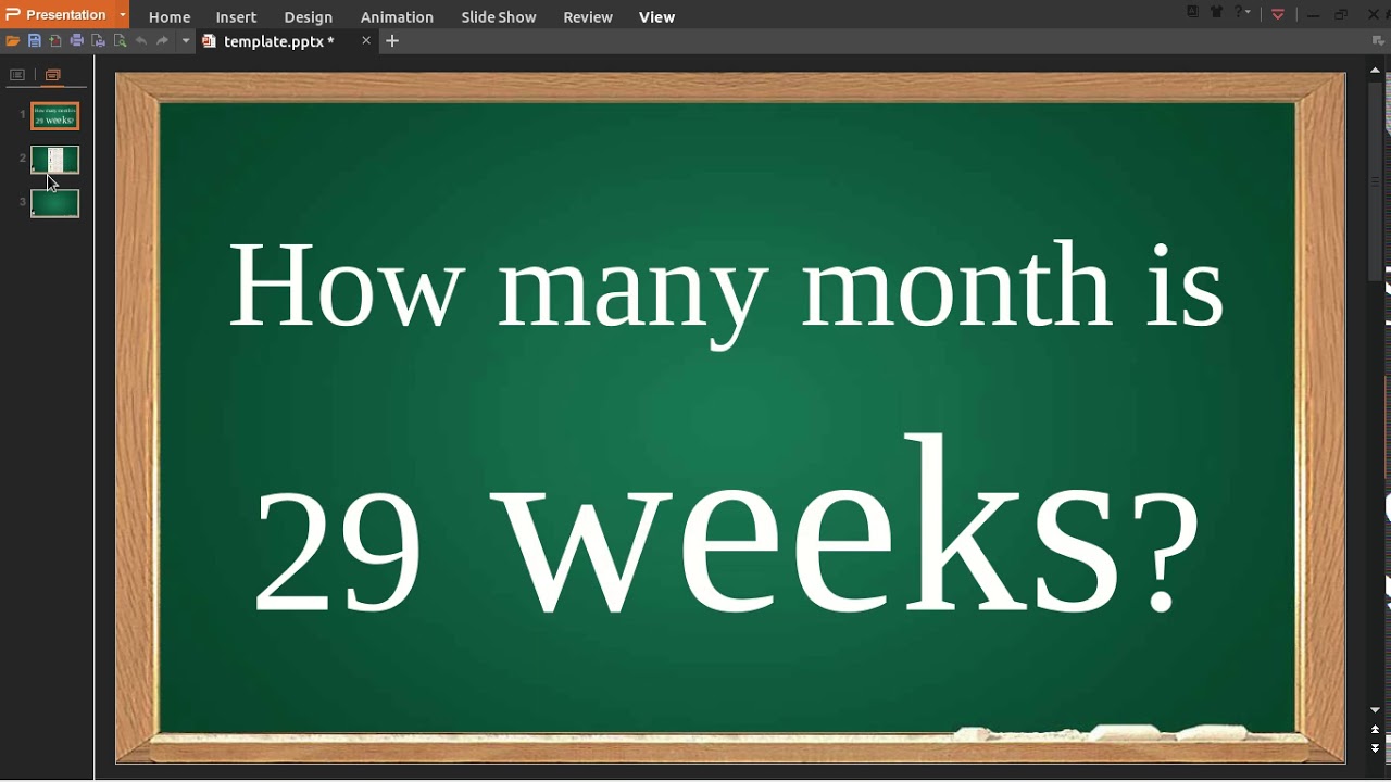 How Many Weeks Is 29 Days