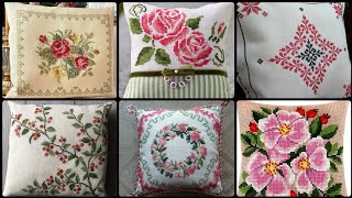 Amazing & Beautiful Cross Stitch Custion Cover Designs Ideas #2024 #charsutikerhai #handembroidery