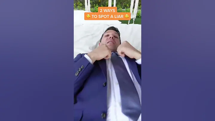 How to Spot A Liar! @LawByMike  #Shorts #lifehacks #law