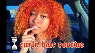 my *everyday* curly hair routine//wash and go