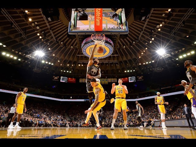 Brandon Ingram Posterizes Corey Brewer, Stands Over Him 