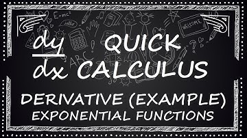 Derivative of Exponential Functions | Example | Quick Calculus