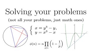 Live problem-solving session #1