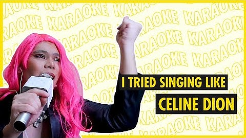 Karaoke Challenge using WeSing App (Céline Dion Song Cover) | CARBEE Tv