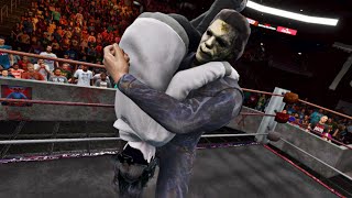 CAW SHOWCASE - JEFF THE KILLER VS. MICHAEL MYERS! | WWE2K22