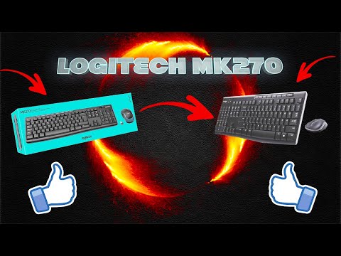 Обзор беспроводной клавиатуры Logitech MK270