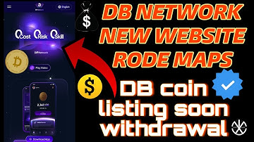 DB NETWORK || NEW WEBSITE|| NEW MINING APP|| DB NETWORK WITHDRAWAL || FREE CRYPTO DONT MISS