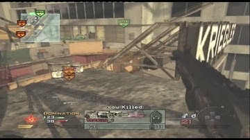 Modern Warfare 2: Tactical Nuke Highrise UMP45 Domination