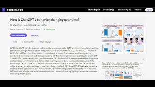 How Is ChatGPT’s Behavior Changing over Time?