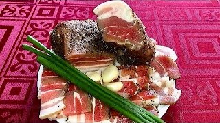 Безумно вкусно! Сало тает во рту!!! Мясное сало в рассоле в банке!