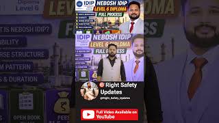 NEBOSH International Diploma Level 6 Full Process 🔥 | Admission to Exam Complete Guide (2026)