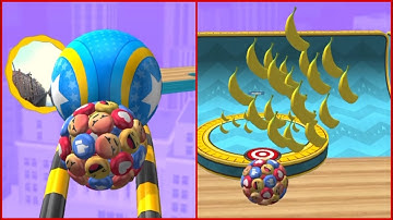 GOING BALLS - SUPER SPEEDRUN GAMEPLAY - LEVEL 7918 - EMOJI 🤪 BALL