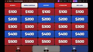 How to Make a Jeopardy-Style Game Online in Minutes