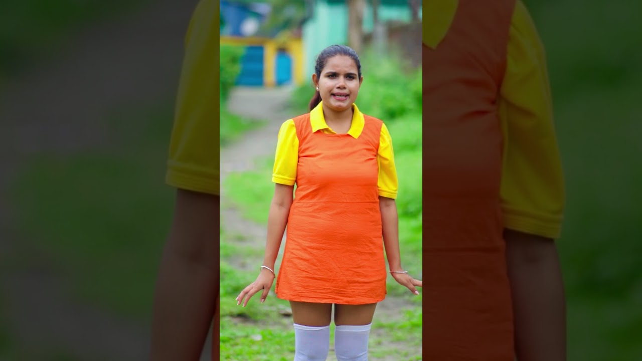 Squid doll 😍🤣 | Squid Game | Squid game shorts|School life|Funny shorts #youtubeshorts #squidgame