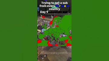 Trying to get a sub from every European country (Day 9) #alpinedragoon15 #europe #fyp #mapping #fyp