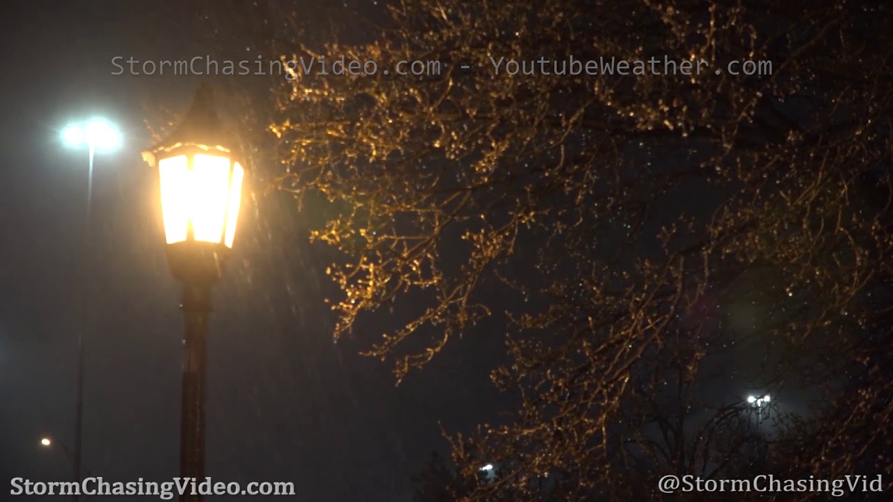 Freezing Rain And Icy Morning Crashes in Wichita, KS - 1/17/2020