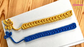 Beginner Crochet bookmarks!  How To Crochet