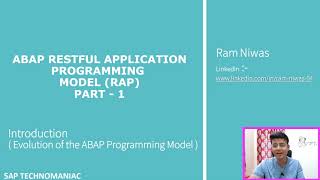 Introduction to ABAP RESTful Application Programming ( RAP ) Part 1