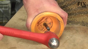 Ryobi String Trimmer Repair - How to replace the Spool