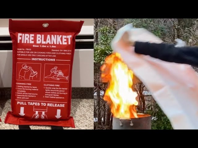 Top 5 Fire Blankets  Don't Get Caught Unprepared and Escape The