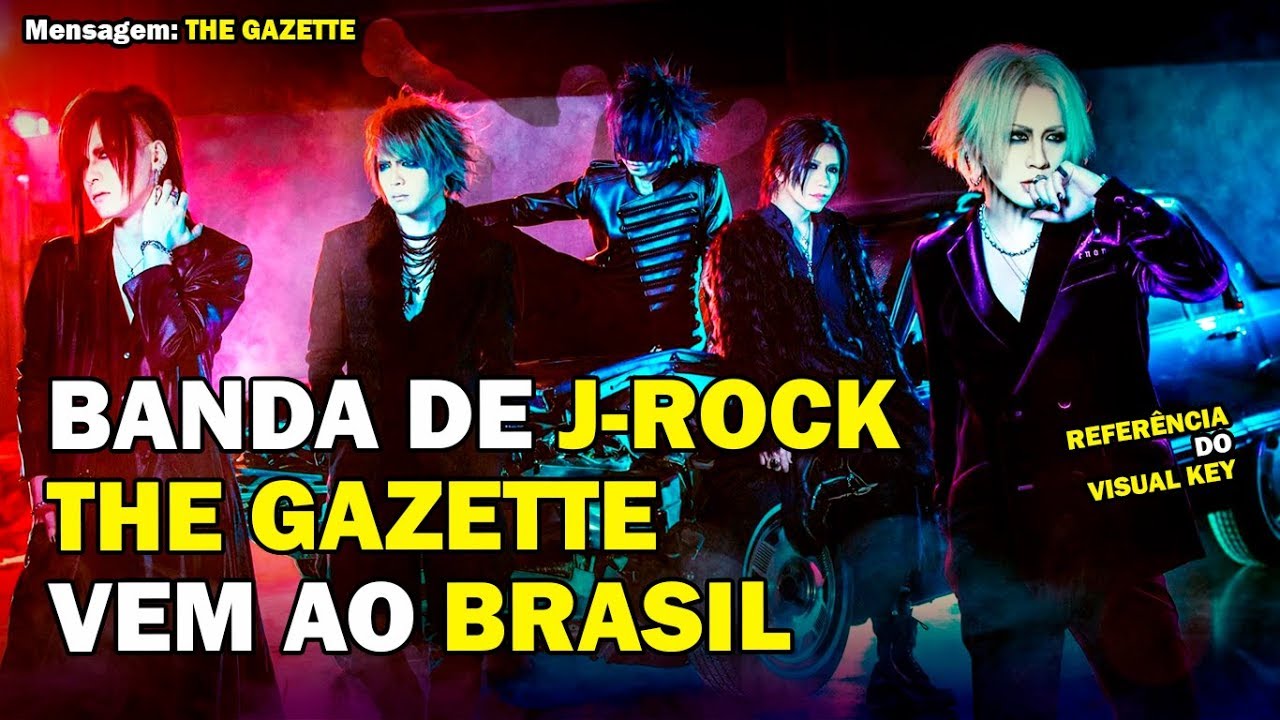 J-ROCK: the GazettE se apresenta no Brasil em maio | Revista KoreaIN