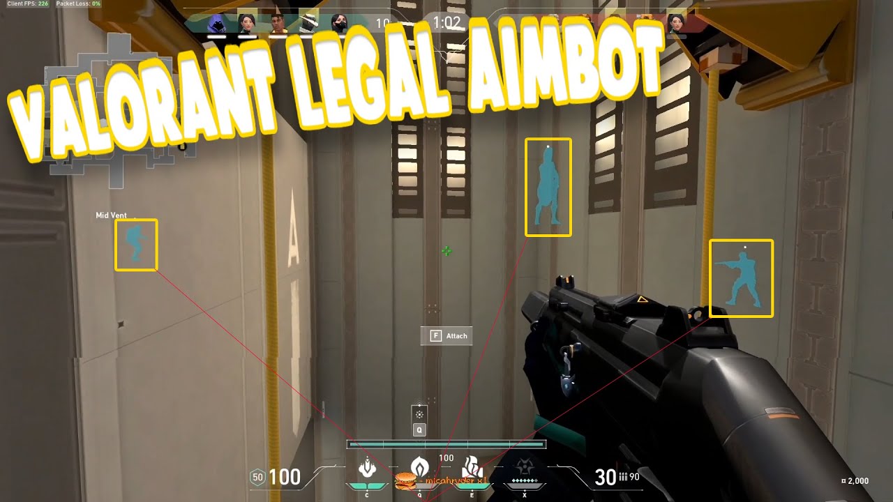 VALORANT AIMBOT SETTINGS HIGHLIGHTS 03 YouTube