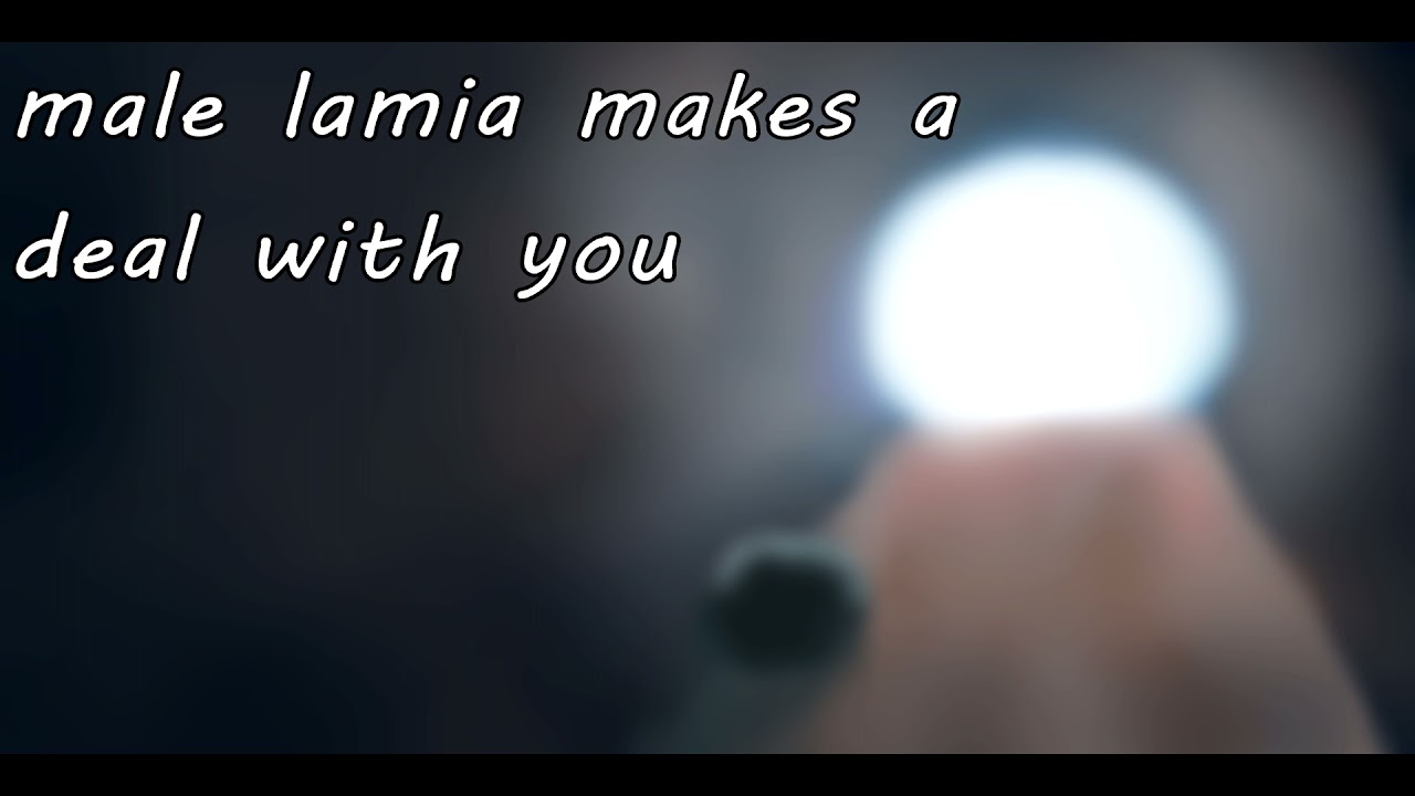 Male lamia makes a deal with you (M4A)