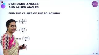 DAY 62 | BASIC MATHS | I PUC | STANDARD ANGLES AND ALLIED ANGLES | L5