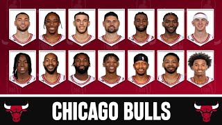 Chicago BULLS Roster 2023/2024 Player Lineup Update as of October 3