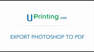 Quick Tip - Export Adobe Photoshop to PDF