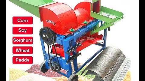 Corn, Sorghum, Rapeseed, Rice, Soybean andOther crops Rice Thresher Multifunctional thresher Super