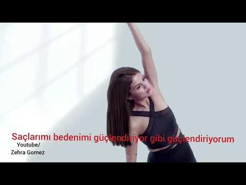 Selena Gomez | Yeni Pantene Reklamı (Türkçe Altyazılı)