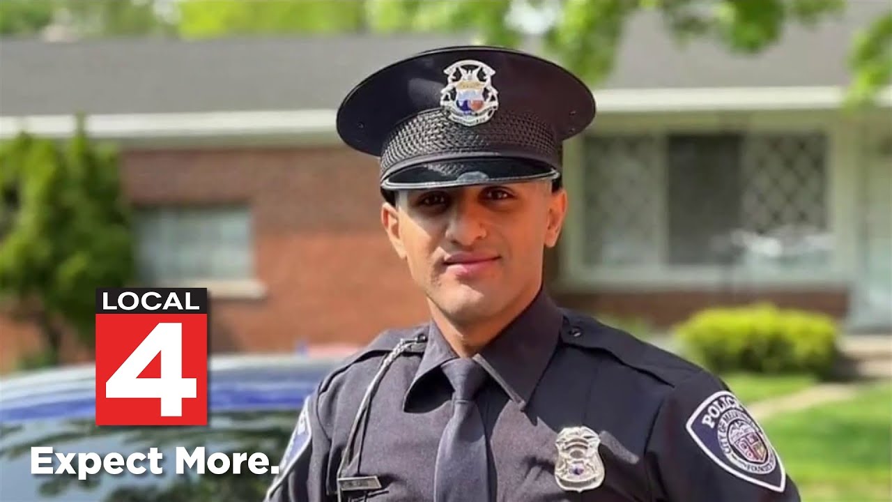 Melvindale police officer shot, killed in line of duty - YouTube