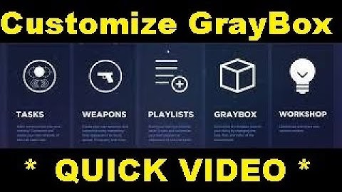 How To customize GrayBox | aim lab | (QUICK VIDEO)
