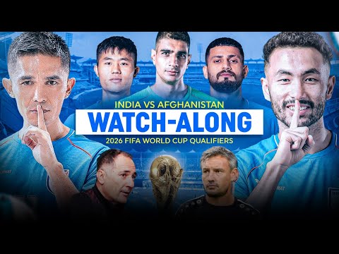 India 1-2 Afghanistan Live Reaction| FIFA WorldCup Qualifiers