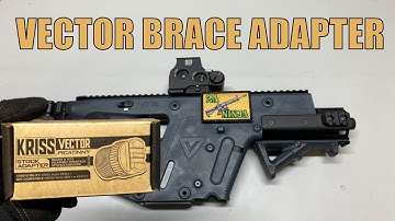 Strike Industries Picatinny Stock/Brace Adapter For The Kriss Vector Gen 2.1