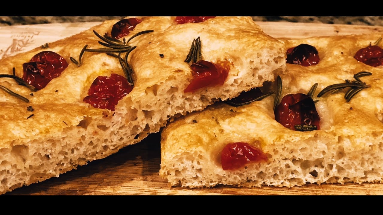 Focaccia (NO Kneading!) - Chelsea's Messy Apron