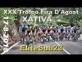 XXX Trofeo Fira d'Agost Xativa Elite Sub23 17-8-2018 Ciclismo 4K UHD