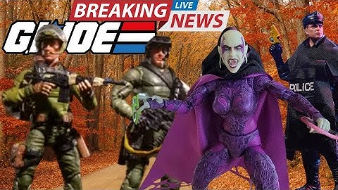 GI Joe News: Pythona, Steeler & Short Fuse, & Police Officer Releases