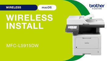 MFCL5915DW wireless setup - Mac