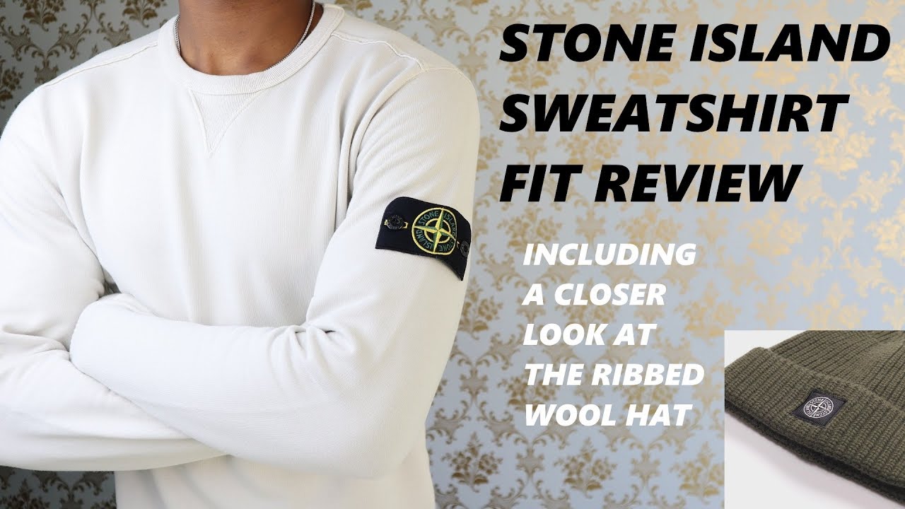 2018 Stone Island Sweatshirt & Wool Hat Review - YouTube