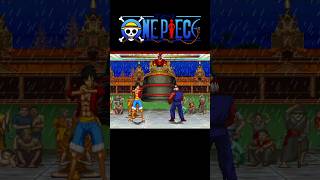 LUFFY VS  GOUKI ! #onepiece #luffy #akuma #streetfighter2
