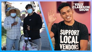 LA Man Crowdfunds Donations On TikTok To Surprise Street Vendors With Big Tips