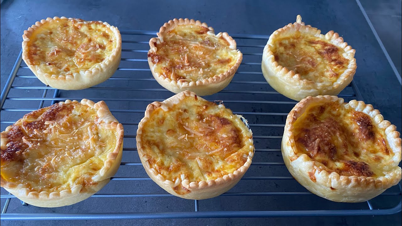 Tartelettes aux oignons ￼