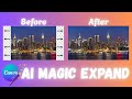 Canva’s NEW AI Photo Resize Tool | Magic Expand Tutorial 2025