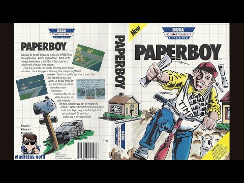 ПОЛНОЕ ПРОХОЖДЕНИЕ PAPERBOY | РАЗНОСЧИК ГАЗЕТ | ПОЧТАЛЬОН | SEGA | 2022