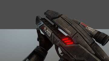 Mass Effect 2 M8 Avenger Viewmodel Animations