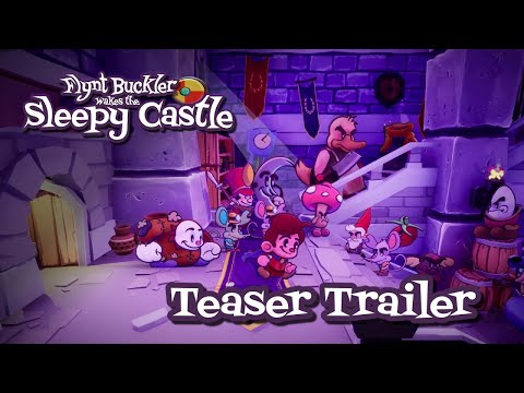 Flynt Buckler Wakes the Sleepy Castle | Teaser Trailer | Coming to PC & Nintendo Switch